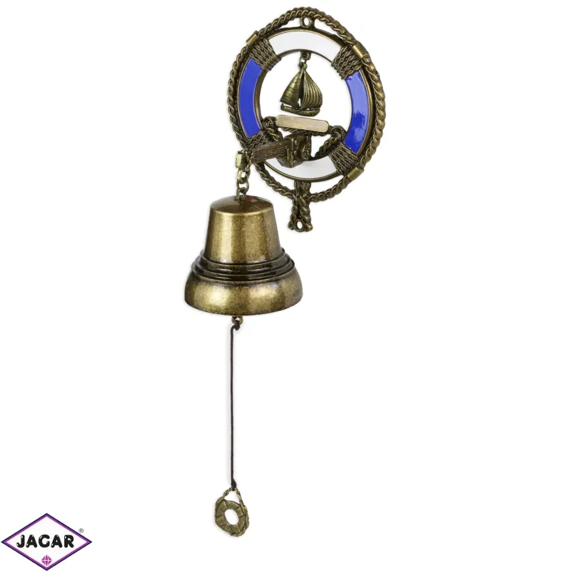 Dzwonek wiszący koło ratunkowe 16cm - 368 - FR203 Dzwonek wiszący koło ratunkowe 16cm - 368 - FR203
