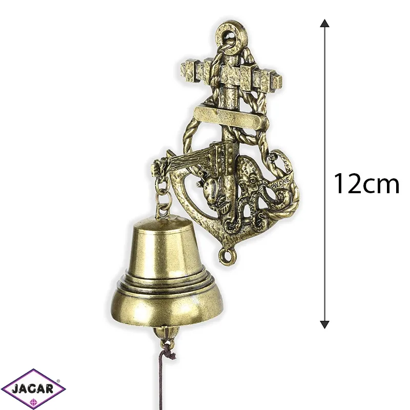 Dzwonek wiszący kotwica - 12cm - 374 - FR208 Dzwonek wiszący kotwica - 12cm - 374 - FR208