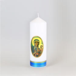 Świeca ołtarzowa Maria z Dzieciątkiem 18cm - SG68