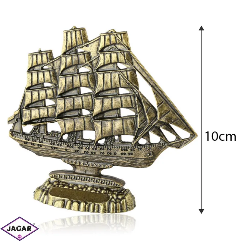 Figurka metalowa żaglowiec - 10cm - 376 - FR210 Figurka metalowa żaglowiec - 10cm - 376 - FR210