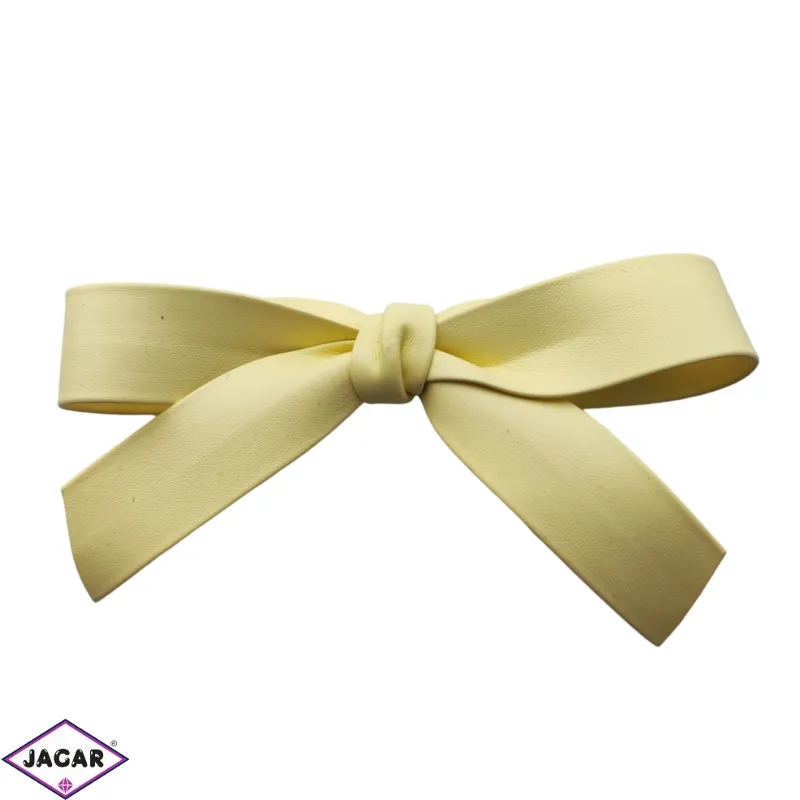 Spinka edytka kokarda ekoskóra 12cm OS2213