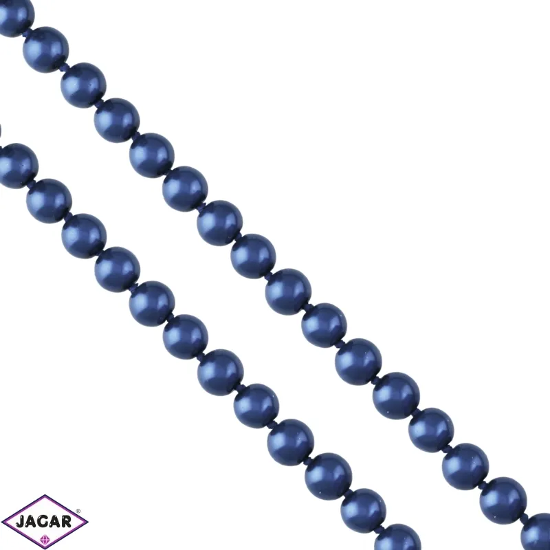 Naszyjnik - długa perła - granat - 2 m - NA1012 Naszyjnik - długa perła - granat - 2 m - NA1012