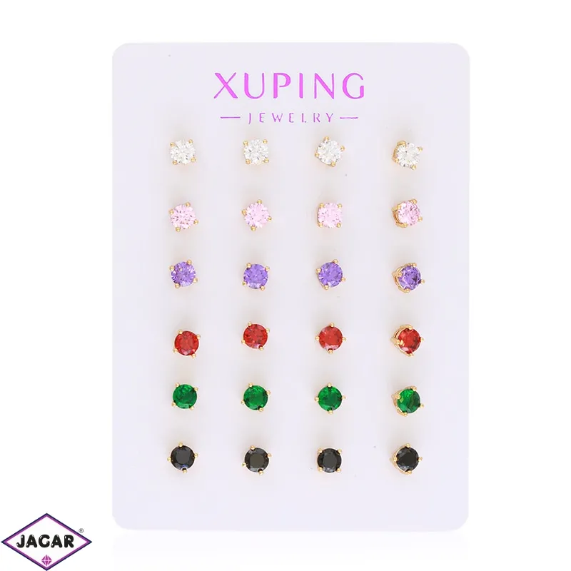 Kolczyki sztyfty 12par/op Xuping EAP36491 Kolczyki sztyfty 12par/op Xuping EAP36491