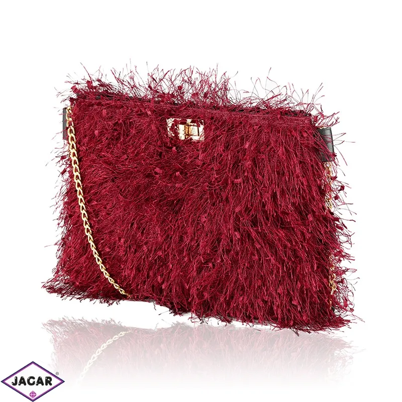 Torebka damska - bordowa - 28x20cm TD315 Torebka damska - bordowa - 28x20cm TD315
