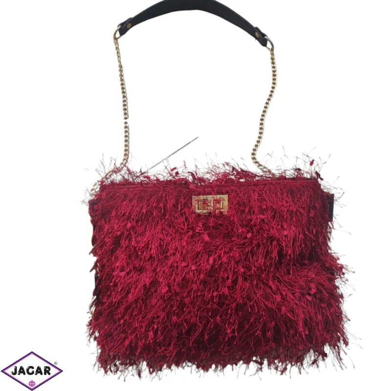 Torebka damska - bordowa - 28x20cm TD315 Torebka damska - bordowa - 28x20cm TD315