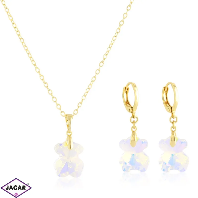 Komplet biżuterii crystal teddy Xuping PK880 Komplet biżuterii crystal teddy Xuping PK880