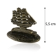 Figurka metalowa- Pamiątka z mazur żaglowiec FR254