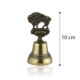 Figurka żubr - dzwonek - 10cm - FR256
