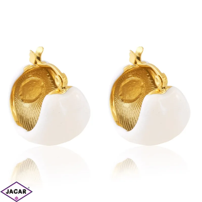 Kolczyki stalowe emaliowane EAP36740 Kolczyki stalowe emaliowane EAP36740