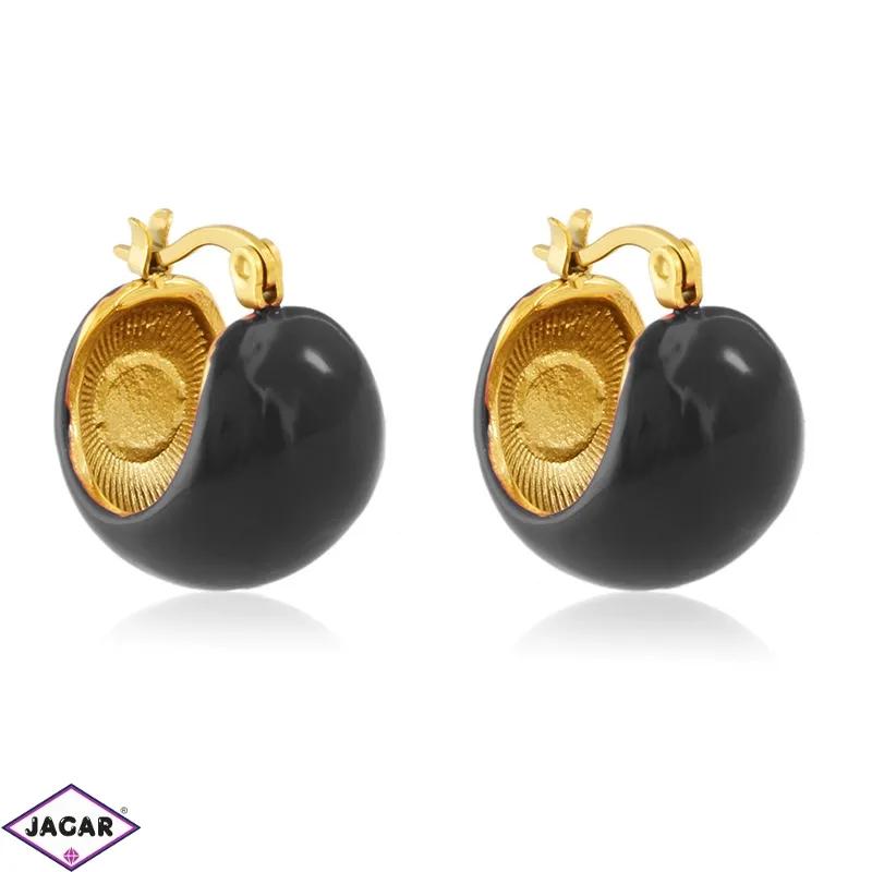 Kolczyki stalowe emaliowane EAP36742 Kolczyki stalowe emaliowane EAP36742