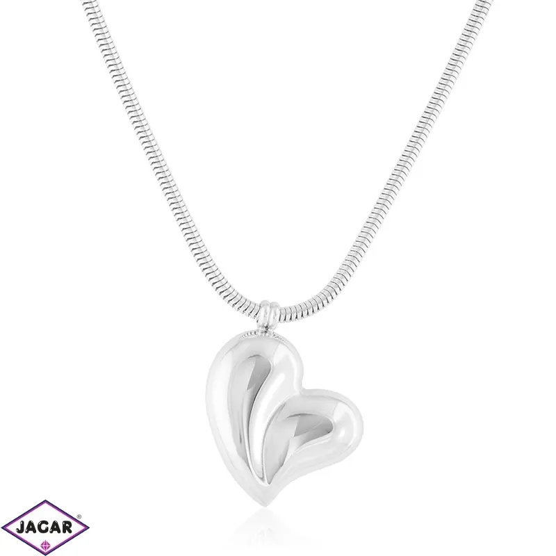 Celebrytka stal chirurgiczna z sercem CP15025 Celebrytka stal chirurgiczna z sercem CP15025