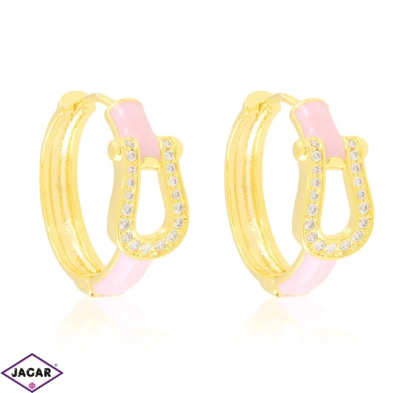 Kolczyki stalowe emaliowane EAP36924 Kolczyki stalowe emaliowane EAP36924