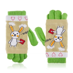 Rękawiczki dziecięce - króliczek - 18cm - RK416