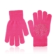 Rękawiczki dziecięce - śnieżynka pink - RK434