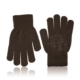 Rękawiczki dziecięce - śnieżynka brown - RK436