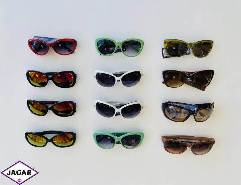 Okulary damskie mix wzorów 12szt/op O14 Okulary damskie mix wzorów 12szt/op O14