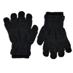 Rękawiczki dziecięce czarne - R-027 - 18cm - RK463