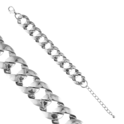 Bransoletka chain - silver - BRA1186