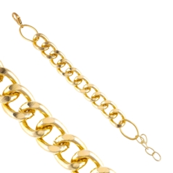 Bransoletka chain - gold - BRA1191