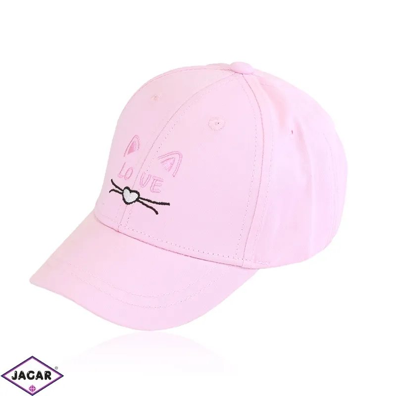 Czapka z daszkiem dziecięca kitty 48-50cm CN561 Czapka z daszkiem dziecięca kitty 48-50cm CN561