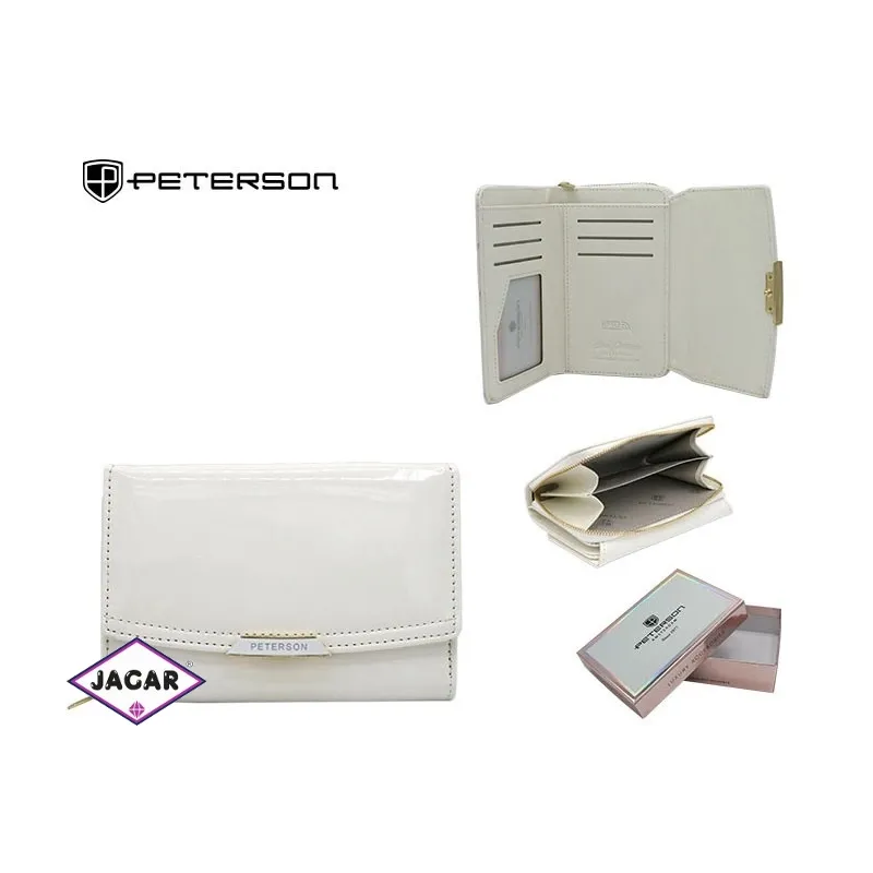 Portfel damski PTN 001-LAK White P2211 Portfel damski PTN 001-LAK White P2211