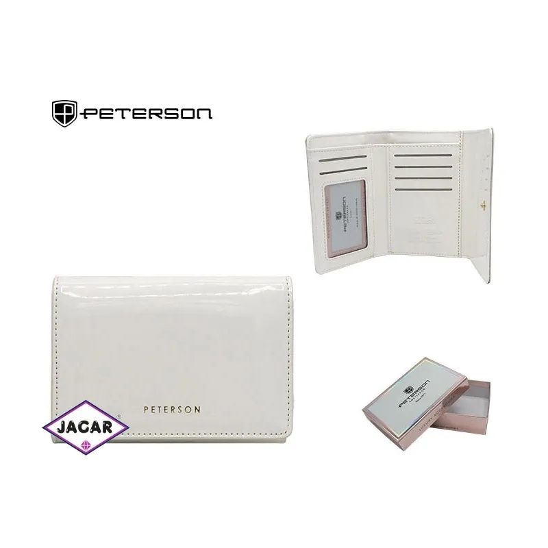 Portfel damski PTN 013-LAK White P2227 Portfel damski PTN 013-LAK White P2227