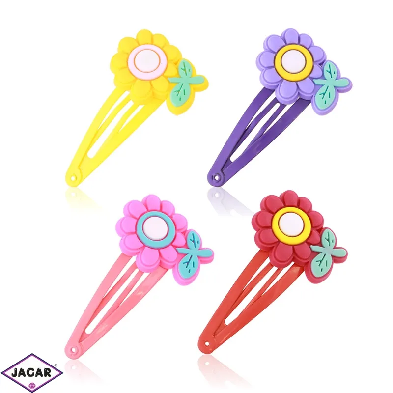 Spinki pyki kwiatki mix 12szt/op OS2260 Spinki pyki kwiatki mix 12szt/op OS2260