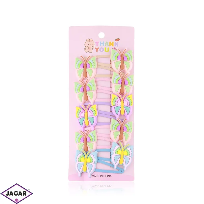 Spinki pyki motylki mix 10szt/op OS2263 Spinki pyki motylki mix 10szt/op OS2263