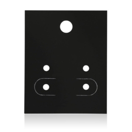 Kartoniki jubilerskie czarne (100sztuk) 5x4cm KJ9