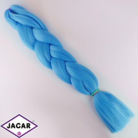 Sztuczne włosy - niebieskie - IN05