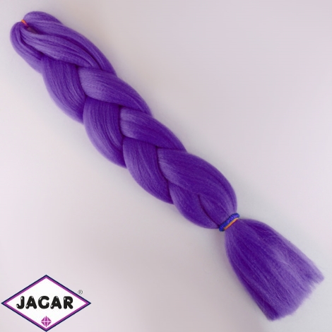 Sztuczne włosy - fioletowe - IN08