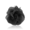 Broszka - czarny kwiatuszek z siateczką - BR400