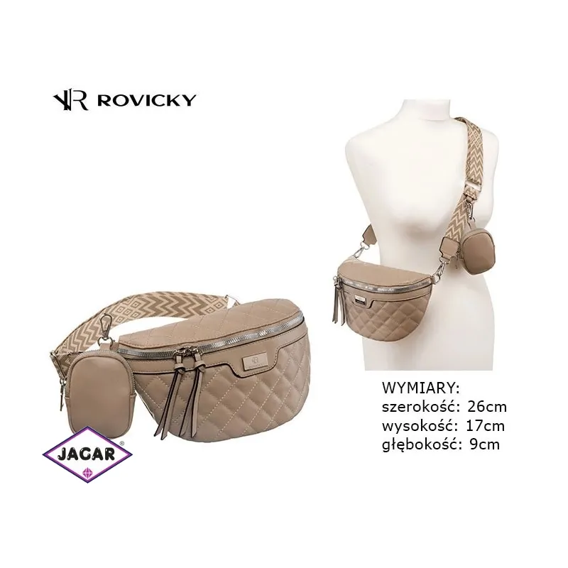 Saszetka nerka R-NER-6 Beige TD1140 Saszetka nerka R-NER-6 Beige TD1140