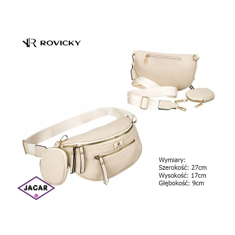 Saszetka damska PU R-NER-ALE-11 L. Beige TD1144 Saszetka damska PU R-NER-ALE-11 L. Beige TD1144