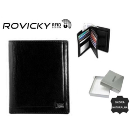 Portfel męski - PC-106-BAR RFID black - P854