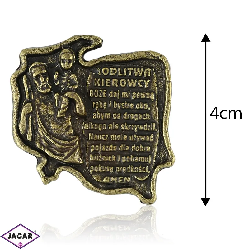 Plakietka samoprzylepna - Modlitwa kierowcy FR231