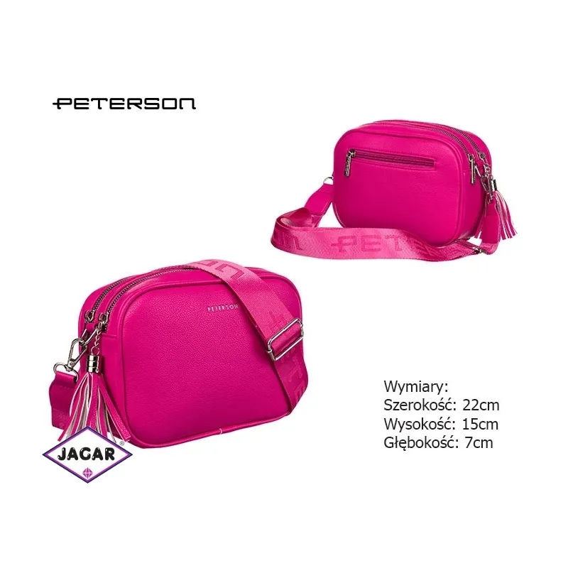 Torebka damska PTN 8035 Fuchsia TD1149 Torebka damska PTN 8035 Fuchsia TD1149