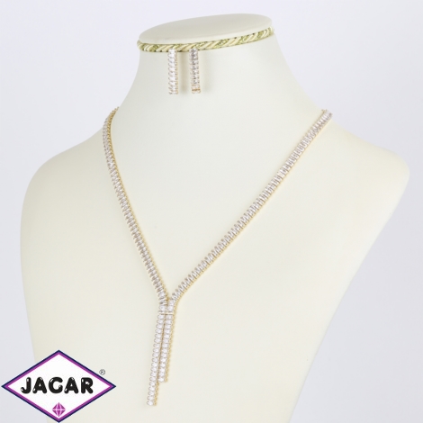 Komplet biżuterii z kryształkami - Xuping - SKO68