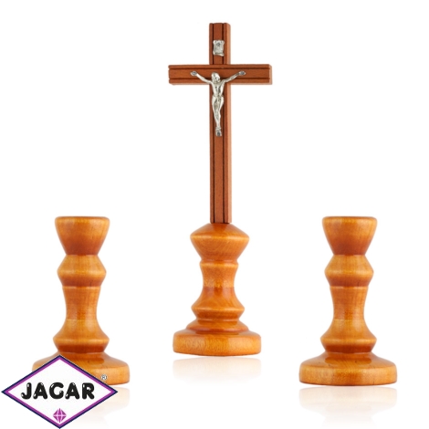 Komplet kolędowy - drewniany - JC82