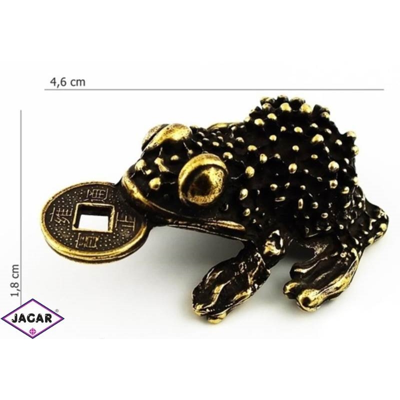 Figurka metalowa - żabka - FZ25 Figurka metalowa - żabka - FZ25