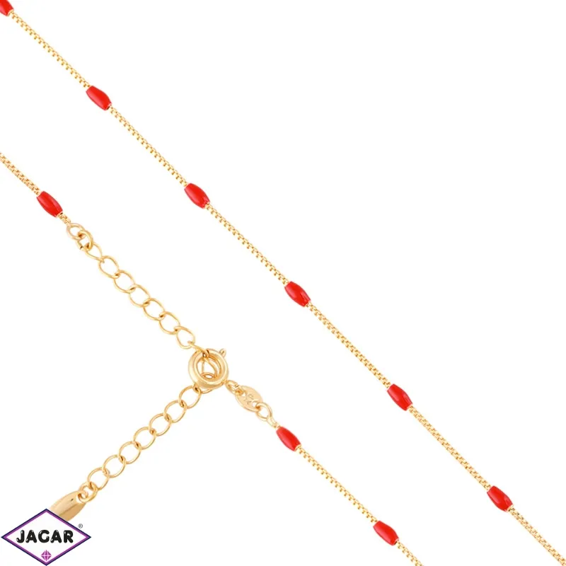 Łańcuszek z koralikami 45+5cm Xuping LAP4341