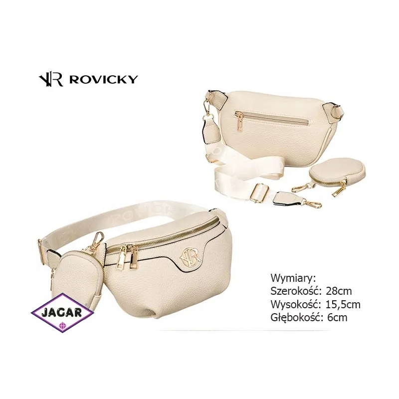 Saszetka damska PU R-NER-ALE-10 Beige TD1169 Saszetka damska PU R-NER-ALE-10 Beige TD1169