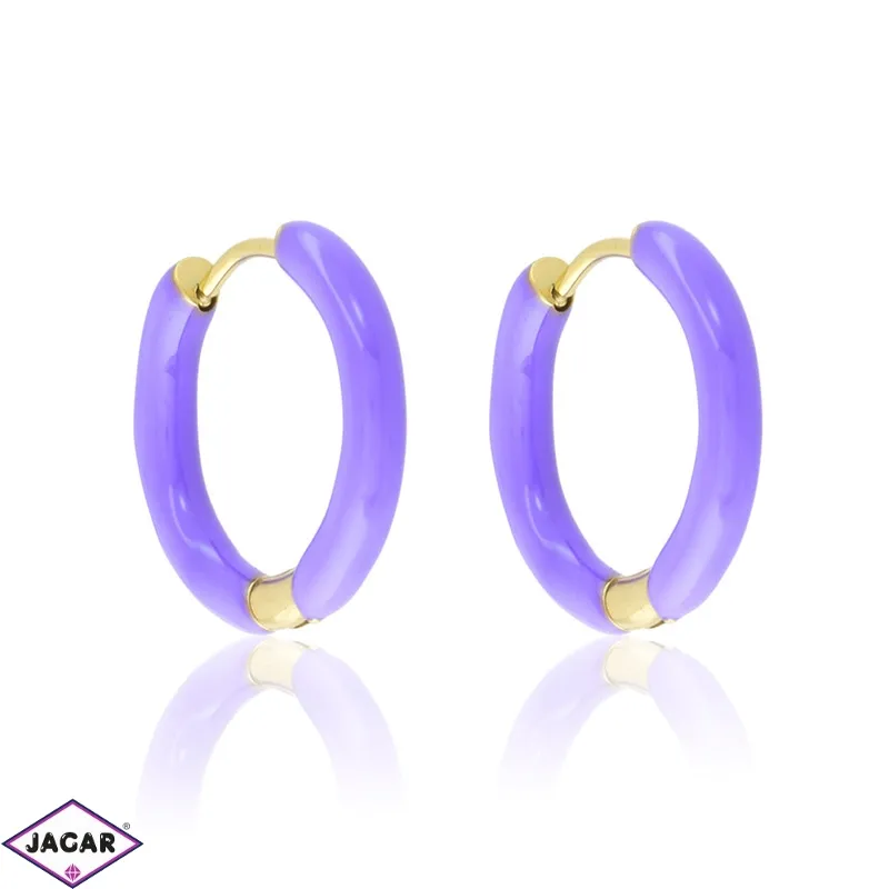 Kolczyki stalowe emaliowane Xuping EAP37712 Kolczyki stalowe emaliowane Xuping EAP37712