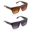 Okulary Paparazzi kwadratowe - 2995 - 12szt/op