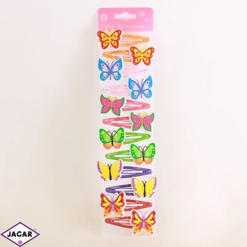 Spinki pyki motylki 12szt/op OS2273