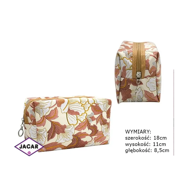Kosmetyczka damska floral KOS478 Kosmetyczka damska floral KOS478