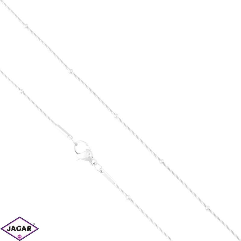 Łańcuszek stal z kulkami 45cm Xuping LAP4406