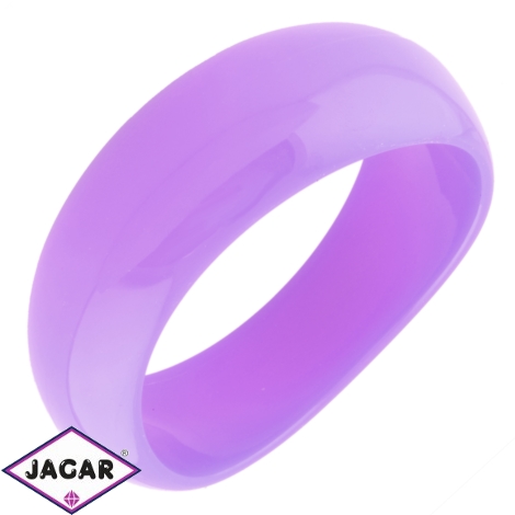 Bransoletka sztywna plastikowa - violet - BRA1714