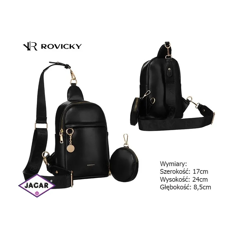 Plecak R-NER-ALE-8 Black PL482 Plecak R-NER-ALE-8 Black PL482
