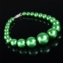 Bransoletka perła zielona stopniowana BRA2128